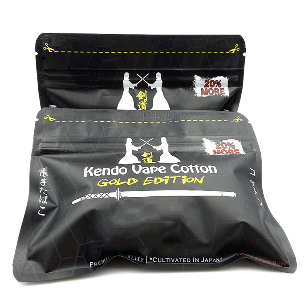 Nowa bawełna Kendo Gold Editio – Vaping Goods recenzja i cena