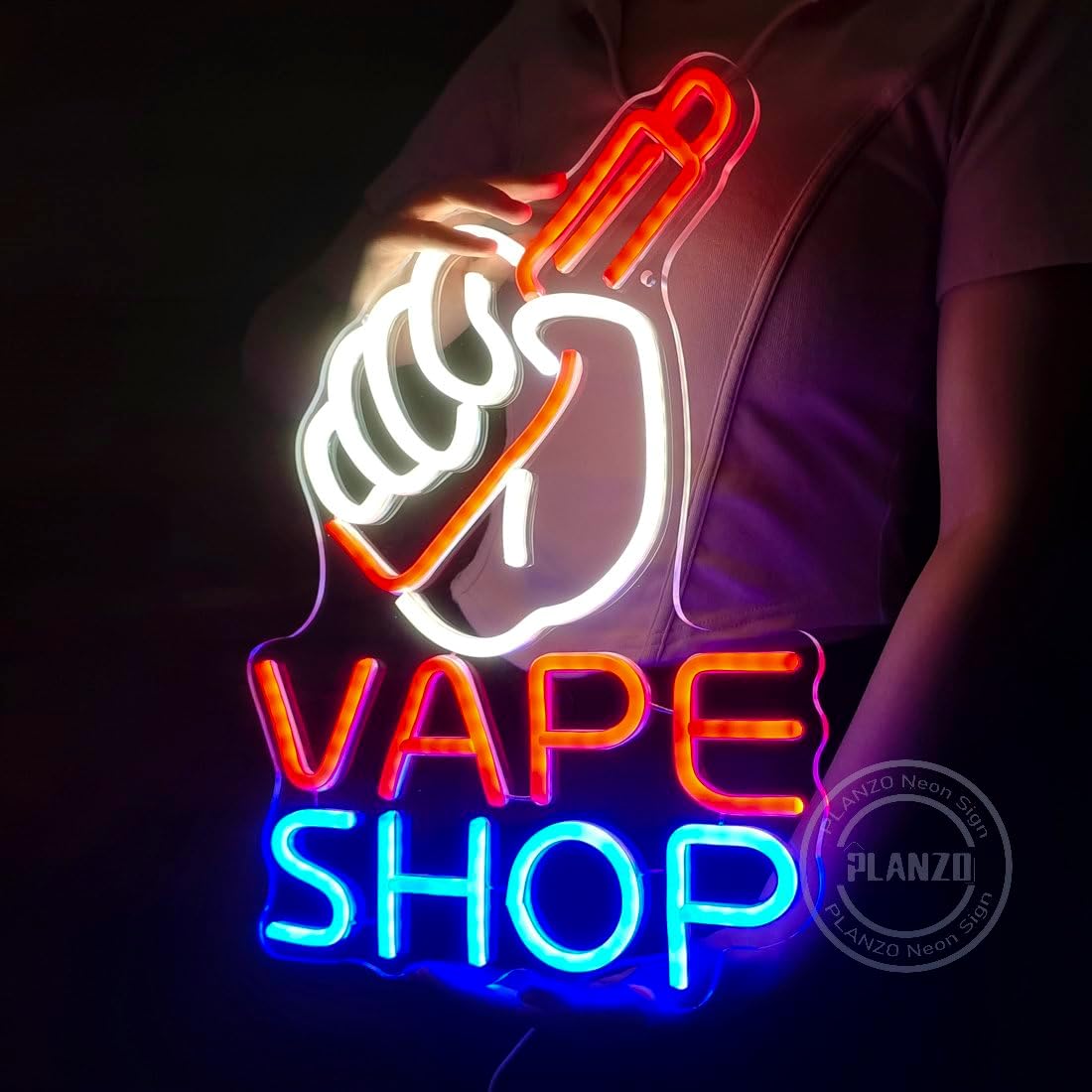 VAPE Shop Neon Sign for Smoke  – Vaping Shop recenzja i cena