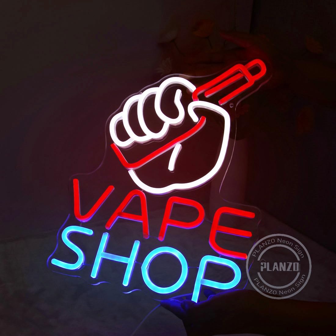 VAPE Shop Neon Sign for Smoke  – Vaping Shop recenzja i cena